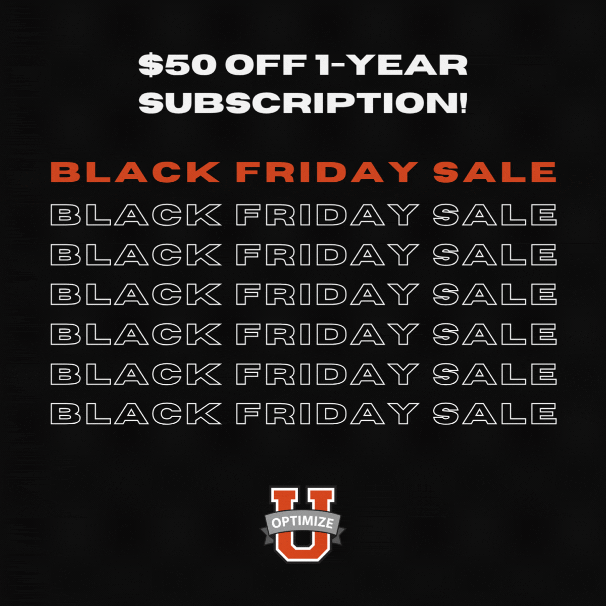 black friday promotional banner